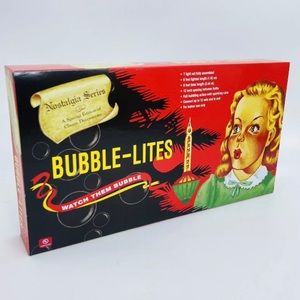 Noma Bubble Lite Set of 7 Vintage Special Edition Christmas Lights Nostalgia New